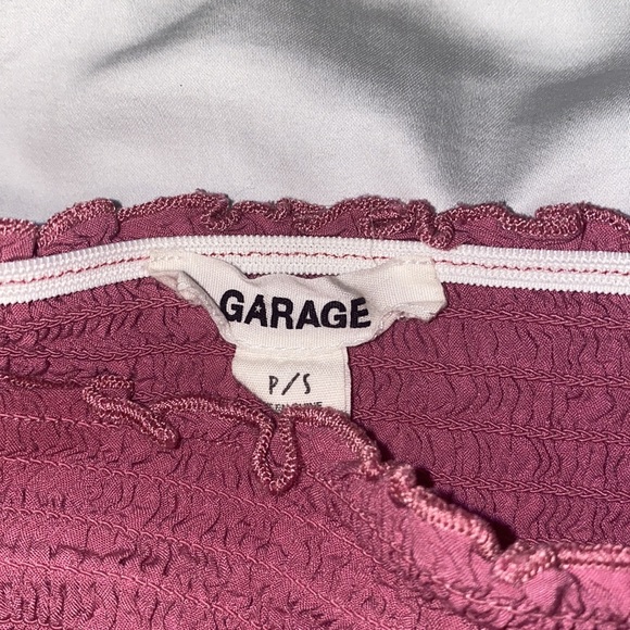 Rose colored crop top from Garage - Picture 2 of 2